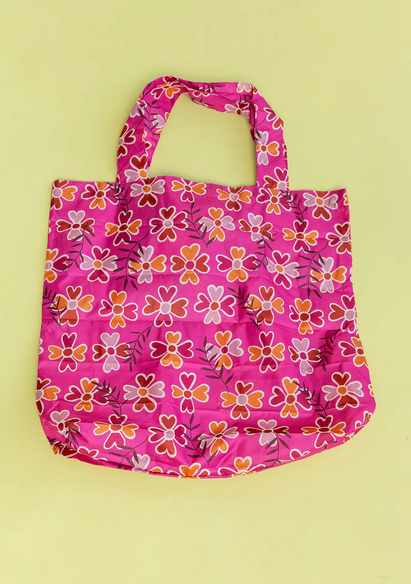 Taschen | Accessoires^Gudrun Sjödén Faltshopper „Peggy“ aus Recycling-Polyester Hibiskus